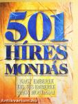 501 híres mondás