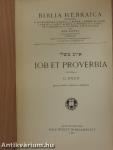 Iob et proverbia