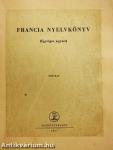 Francia nyelvkönyv