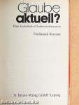 Glaube aktuell?