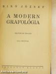 A modern grafológia