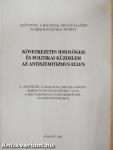 Következetes ideológiai és politikai küzdelem az antiszemitizmus ellen