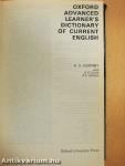 Oxford Advanced Learner's Dictionary of Current English