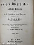 Die ewigen Wahrheiten der geistlichen Uebungen des heil. Ignatius von Loyola I-II. (gótbetűs)