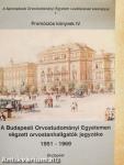 A Budapesti Orvostudományi Egyetemen végzett orvostanhallgatók jegyzéke 1951-1969