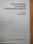 Critical Anthology for the Study of Modern Irish Literature