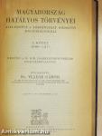 Magyarország hatályos törvényei I-III.