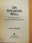 On Speaking Well