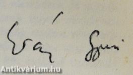 A magyar gazdaság száz éve (kétszeresen dedikált példány)