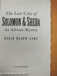 The Lost City of Solomon & Sheba