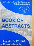29th International Conference on Solution Chemistry - Book of Abstracts