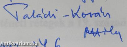 A magyarországi állattartó kultúra korszakai (dedikált példány)