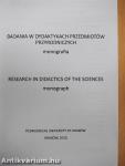 Badania w Dydaktykach Przedmiotów Przyrodniczych - Monografia