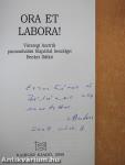 Ora et labora! (dedikált példány)