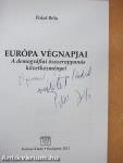 Európa végnapjai (dedikált példány)