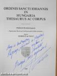 A Johannita rend lovagjai (dedikált példány)