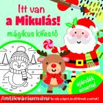 Itt van a Mikulás - mágikus kifestő