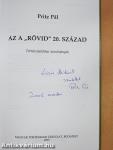 Az a "rövid" 20. század (dedikált példány)