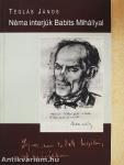Néma interjúk Babits Mihállyal