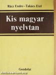 Kis magyar nyelvtan
