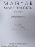 Magyar miniszterelnökök (dedikált példány)