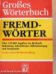 Großes Wörterbuch Fremdwörter