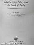 Soviet Foreign Policy since the Death of Stalin