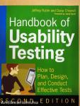 Handbook of Usability Testing