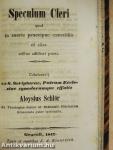 Die göttliche Mutter als Vorbild des katholischen Priesterthums/Speculum Cleri (gótbetűs)