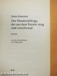Der Hundertjährige, der aus dem Fenster stieg und verschwand