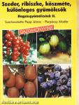 Szeder, ribiszke, köszméte, különleges gyümölcsök