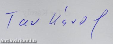 Kigombolnám fázós szívem (aláírt példány)