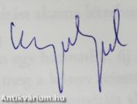 Magányos férfi főzőkanállal (dedikált példány)