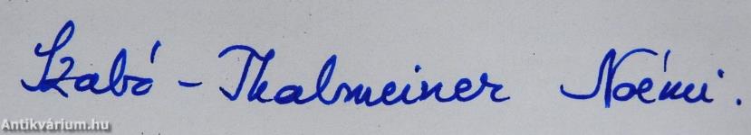 Metszet  (dedikált példány)