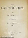 The Heart of Mid-Lothian I-II.
