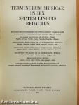 Terminorum musicae index septem linguis redactus