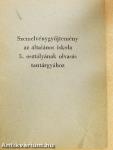 Szemelvénygyűjtemény az általános iskola 3. osztályának olvasás tantárgyához
