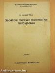 Geodéziai mérések matematikai feldolgozása