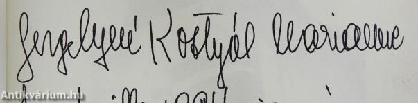 Ha én repülni tudnék... (dedikált példány)