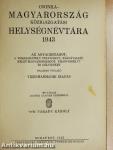 Csonka-Magyarország közigazgatási helységnévtára 1943.
