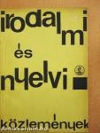 Irodalmi és nyelvi közlemények 1967/1.