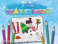 Téli számszínező