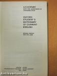 Oxford Student's Dictionary of Current English