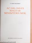 Az 1848-1849-es magyar minisztériumok