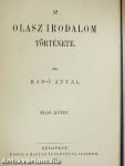 Az olasz irodalom története I.