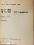 De dictis et factis Hungarorum