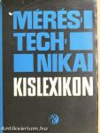 Méréstechnikai kislexikon