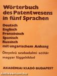 Ötnyelvű szabadalmi szótár