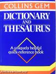 Collins Gem Dictionary and Thesaurus