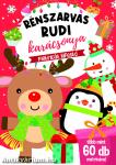 Rénszarvas Rudi karácsonya - matricás kifestő